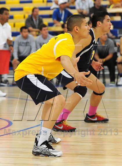 Thumbnail 2 in Saddleback Valley Christian vs. La Quinta (CIF SS D5 Final) photogallery.