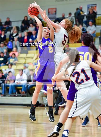 Thumbnail 1 in Conway Christian vs St. Joseph  (AAA 2A District Playoff) photogallery.