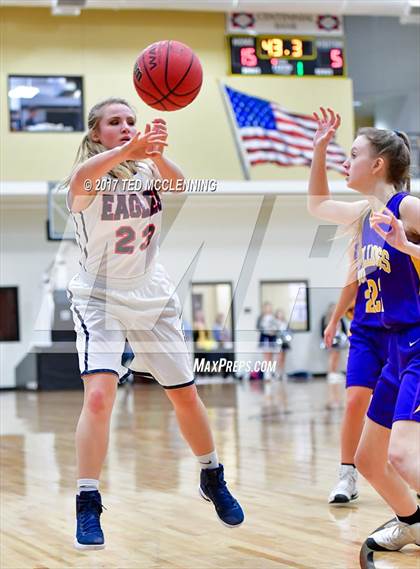 Thumbnail 2 in Conway Christian vs St. Joseph  (AAA 2A District Playoff) photogallery.