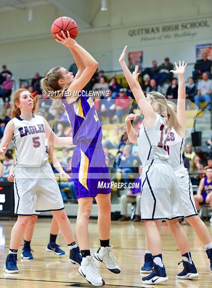 Thumbnail 1 in Conway Christian vs St. Joseph  (AAA 2A District Playoff) photogallery.