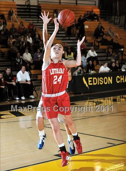 Thumbnail 3 in Chaparral vs. Orange Lutheran (OC Championships) photogallery.