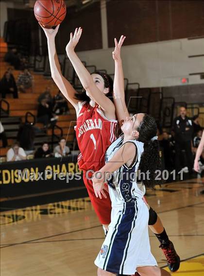 Thumbnail 3 in Chaparral vs. Orange Lutheran (OC Championships) photogallery.
