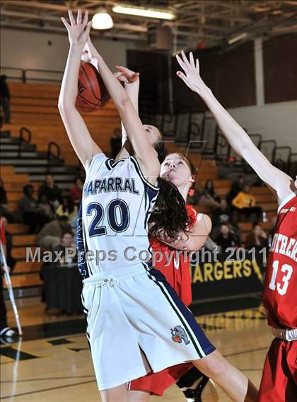 Thumbnail 3 in Chaparral vs. Orange Lutheran (OC Championships) photogallery.