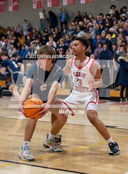 Thumbnail 1 in Regis Jesuit vs Mullen photogallery.