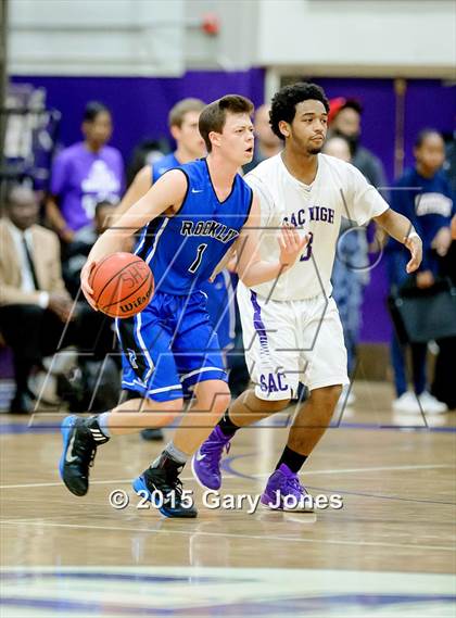 Thumbnail 2 in Rocklin vs Sacramento (CIF SJS D2 Playoff) photogallery.
