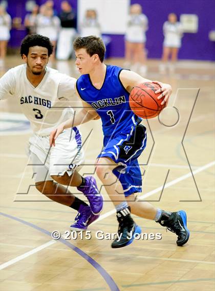 Thumbnail 2 in Rocklin vs Sacramento (CIF SJS D2 Playoff) photogallery.