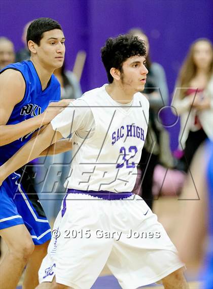 Thumbnail 3 in Rocklin vs Sacramento (CIF SJS D2 Playoff) photogallery.