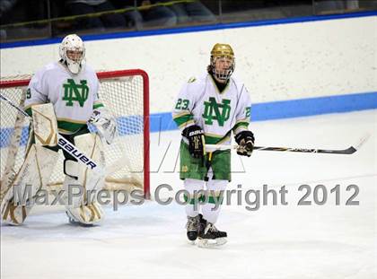 Thumbnail 2 in West Haven vs. Notre Dame (CIAC Division I Semifinal) photogallery.