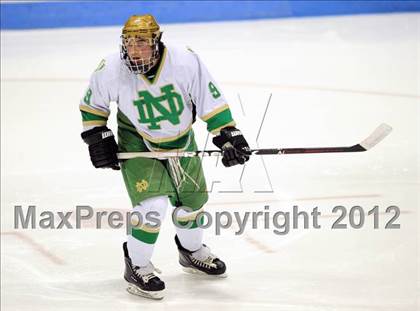 Thumbnail 1 in West Haven vs. Notre Dame (CIAC Division I Semifinal) photogallery.