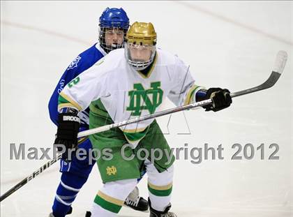 Thumbnail 2 in West Haven vs. Notre Dame (CIAC Division I Semifinal) photogallery.