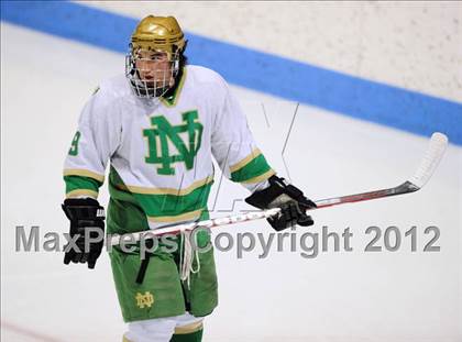 Thumbnail 2 in West Haven vs. Notre Dame (CIAC Division I Semifinal) photogallery.