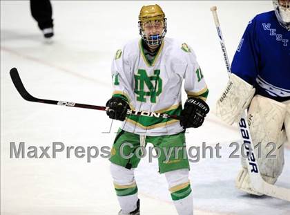 Thumbnail 3 in West Haven vs. Notre Dame (CIAC Division I Semifinal) photogallery.