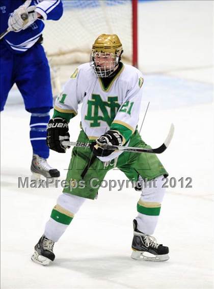Thumbnail 2 in West Haven vs. Notre Dame (CIAC Division I Semifinal) photogallery.