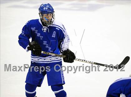Thumbnail 3 in West Haven vs. Notre Dame (CIAC Division I Semifinal) photogallery.
