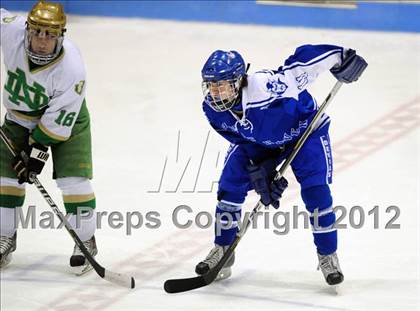 Thumbnail 2 in West Haven vs. Notre Dame (CIAC Division I Semifinal) photogallery.