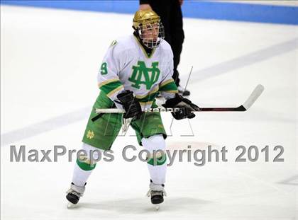 Thumbnail 2 in West Haven vs. Notre Dame (CIAC Division I Semifinal) photogallery.