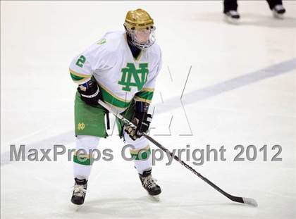 Thumbnail 2 in West Haven vs. Notre Dame (CIAC Division I Semifinal) photogallery.