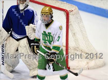 Thumbnail 2 in West Haven vs. Notre Dame (CIAC Division I Semifinal) photogallery.