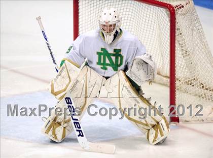 Thumbnail 1 in West Haven vs. Notre Dame (CIAC Division I Semifinal) photogallery.