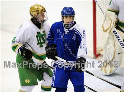 Thumbnail 1 in West Haven vs. Notre Dame (CIAC Division I Semifinal) photogallery.