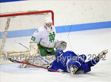 Thumbnail 1 in West Haven vs. Notre Dame (CIAC Division I Semifinal) photogallery.