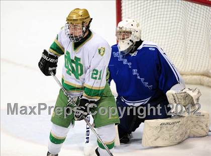 Thumbnail 1 in West Haven vs. Notre Dame (CIAC Division I Semifinal) photogallery.