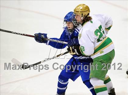 Thumbnail 1 in West Haven vs. Notre Dame (CIAC Division I Semifinal) photogallery.
