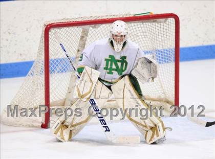 Thumbnail 1 in West Haven vs. Notre Dame (CIAC Division I Semifinal) photogallery.