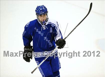 Thumbnail 3 in West Haven vs. Notre Dame (CIAC Division I Semifinal) photogallery.