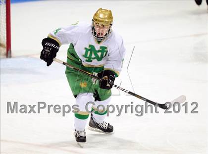 Thumbnail 2 in West Haven vs. Notre Dame (CIAC Division I Semifinal) photogallery.