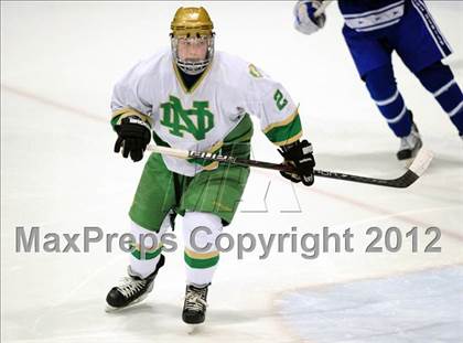 Thumbnail 2 in West Haven vs. Notre Dame (CIAC Division I Semifinal) photogallery.