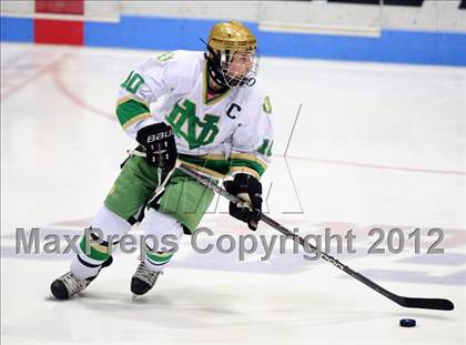Thumbnail 2 in West Haven vs. Notre Dame (CIAC Division I Semifinal) photogallery.