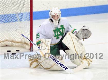 Thumbnail 2 in West Haven vs. Notre Dame (CIAC Division I Semifinal) photogallery.