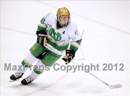 Thumbnail 1 in West Haven vs. Notre Dame (CIAC Division I Semifinal) photogallery.