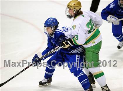 Thumbnail 2 in West Haven vs. Notre Dame (CIAC Division I Semifinal) photogallery.