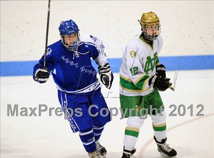 Thumbnail 3 in West Haven vs. Notre Dame (CIAC Division I Semifinal) photogallery.
