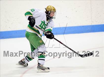 Thumbnail 2 in West Haven vs. Notre Dame (CIAC Division I Semifinal) photogallery.