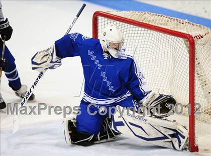Thumbnail 1 in West Haven vs. Notre Dame (CIAC Division I Semifinal) photogallery.