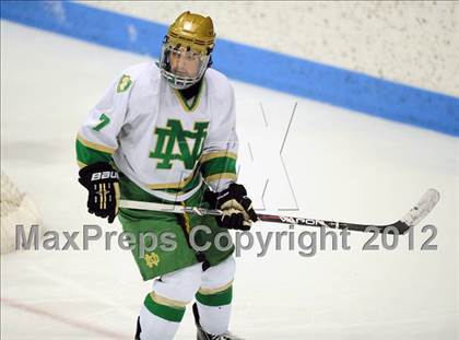 Thumbnail 2 in West Haven vs. Notre Dame (CIAC Division I Semifinal) photogallery.