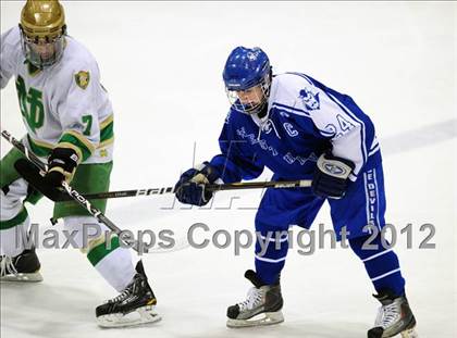 Thumbnail 2 in West Haven vs. Notre Dame (CIAC Division I Semifinal) photogallery.