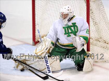 Thumbnail 1 in West Haven vs. Notre Dame (CIAC Division I Semifinal) photogallery.