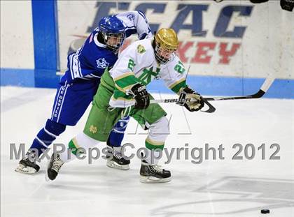 Thumbnail 3 in West Haven vs. Notre Dame (CIAC Division I Semifinal) photogallery.
