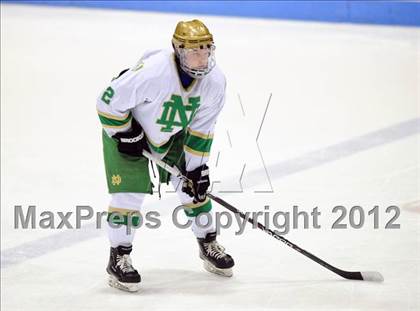 Thumbnail 1 in West Haven vs. Notre Dame (CIAC Division I Semifinal) photogallery.