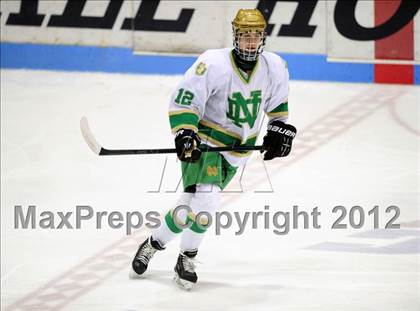 Thumbnail 3 in West Haven vs. Notre Dame (CIAC Division I Semifinal) photogallery.