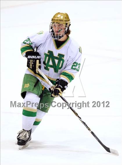 Thumbnail 3 in West Haven vs. Notre Dame (CIAC Division I Semifinal) photogallery.