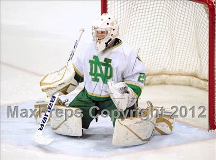Thumbnail 2 in West Haven vs. Notre Dame (CIAC Division I Semifinal) photogallery.