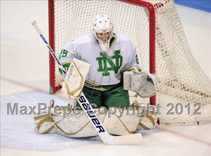 Thumbnail 2 in West Haven vs. Notre Dame (CIAC Division I Semifinal) photogallery.