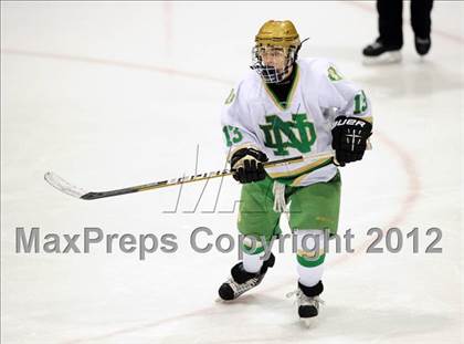 Thumbnail 3 in West Haven vs. Notre Dame (CIAC Division I Semifinal) photogallery.