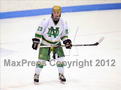Thumbnail 1 in West Haven vs. Notre Dame (CIAC Division I Semifinal) photogallery.