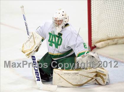 Thumbnail 3 in West Haven vs. Notre Dame (CIAC Division I Semifinal) photogallery.